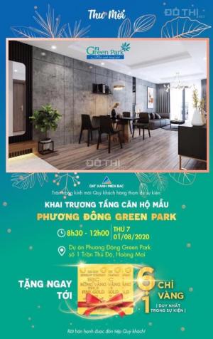 Khai trương 1/8 chung cư Green Park Trần Thủ Độ, Hoàng Mai, Hà Nội trên 60m2 chỉ từ 23tr/m2 13306240