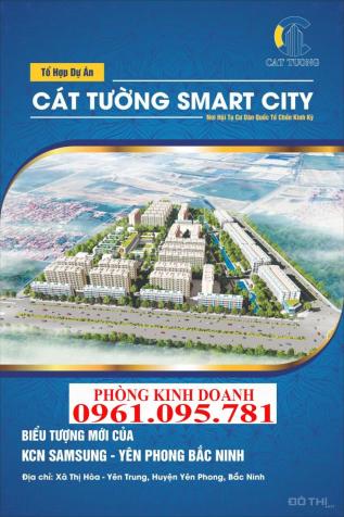 Bán đất dự án Cát Tường Yên Phong, Bắc Ninh, bán giá gốc CĐT 1,4 tỷ/lô/80m2 sở hữu nền shophouse 13040228