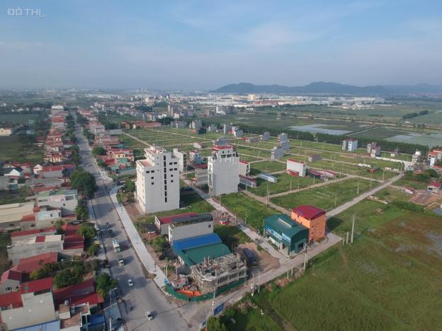 Bán nhanh lô Quang Châu dãy A1 hàng cây nhìn sang khu đô thị phía nam 19.8ha Quang Châu 13310060