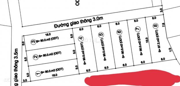 Bán đất PL phố Tân Hoa, Đồng Tiến 97m2 ô tô vào nhà giá 350tr 13310919