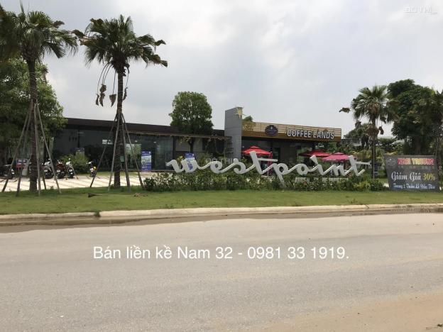 Bán liền kề Nam 32, DT 85m2 đường 13m view công viên 2ha, giá 4,3 tỷ. 0981331919 13312809