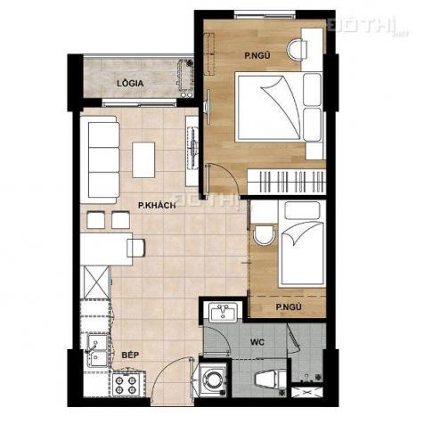 Cho thuê căn hộ chung cư Samsora Riverside, Dĩ An, Bình Dương diện tích 38m2, giá 3 triệu/tháng 13314521
