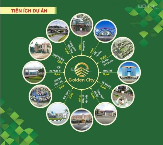 Bán đất nền dự án tại dự án Golden City, Bến Cát, Bình Dương diện tích 65m2, giá 700 triệu 13314829