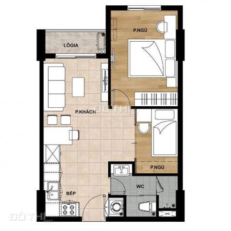 Thuê căn hộ Samsora Riverside giá tốt nhất thị trường. 49m2 - 3.5tr/tháng full nội thất 13316299
