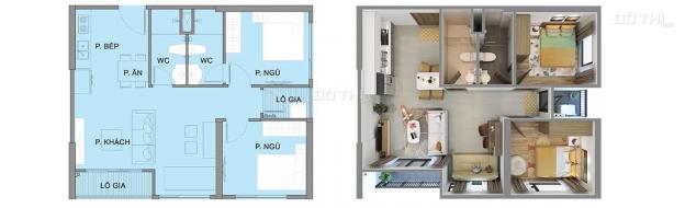 Bán căn 2 ngủ + 1 phân khu Sapphire 2, nhận nhà ở ngay, Miễn gốc lãi 2 năm tại Vinhomes Smart City 13319569