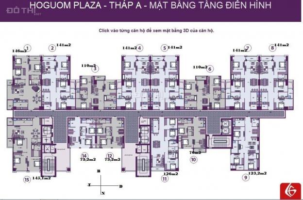 Cần bán gấp căn hộ CC Hồ Gươm Plaza, Trần Phú, Hà Đông, DT 123m2, 3PN, giá 2.4 tỷ TL, LH 0932083296 13334295