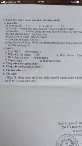 Bán lô đất biệt thự 2 MT 8m khu Nguyễn Duy Trinh, P. Phú Hữu, Q9 - DT: 7m x 12m. Giá: 2.95 tỷ 13343850