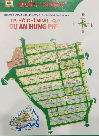 Bán lô đất dự án KDC Hưng Phú 1, Quận 9, đường 15m, DT 5x18m, lô H, hướng Đông Nam 13111168