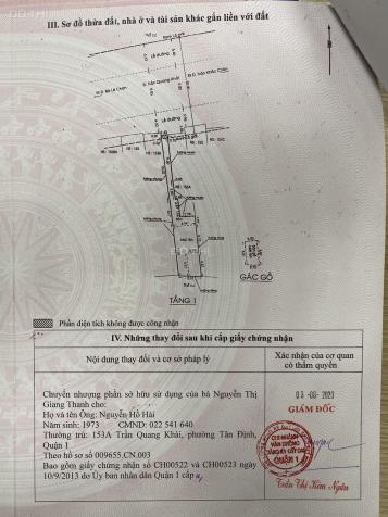 Chính chủ cần bán nhà mặt phố 153A Trần Quang Khải - Phường Tân Định - Quận 1 - TP Hồ Chí Minh 13347724