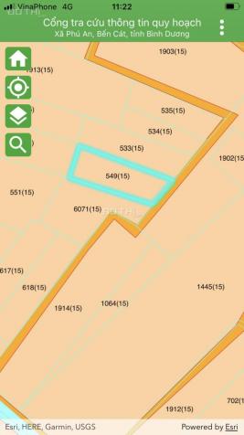 Bán đất vườn sổ hồng riêng xã Phú An, thị xã Bến Cát, Bình Dương, diện tích 2200 mét vuông 13352015