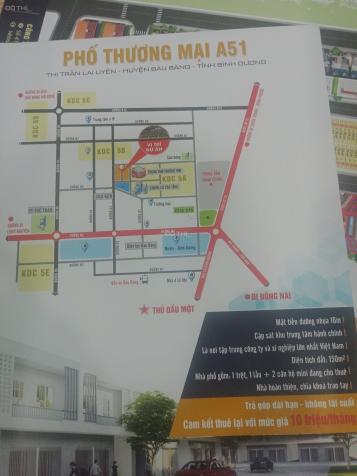 Khu nhà ở thương mại TTHC Bàu Bàng. DT 150m2, giá 1.6 tỷ 13354265