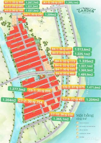 Hỗ trợ mùa dịch 5% cho nền biệt thự Saigon Garden Q9, gần Vin City, góp 48 tháng, LH 0907.228.516 13355706