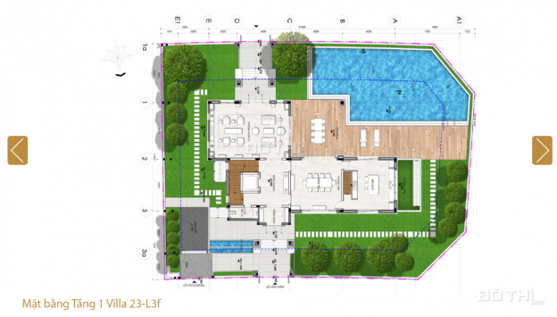 Bán nhà biệt thự, liền kề tại dự án Saroma Villa, Quận 2, Hồ Chí Minh diện tích 712m2 giá 220 tỷ 13357187