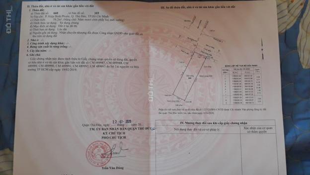 Bán miếng đất 60m2 gần Cân Nhơn Hòa, Vạn Phúc, giá 3 tỷ 8, hỗ trợ ngân hàng 70% 13375910