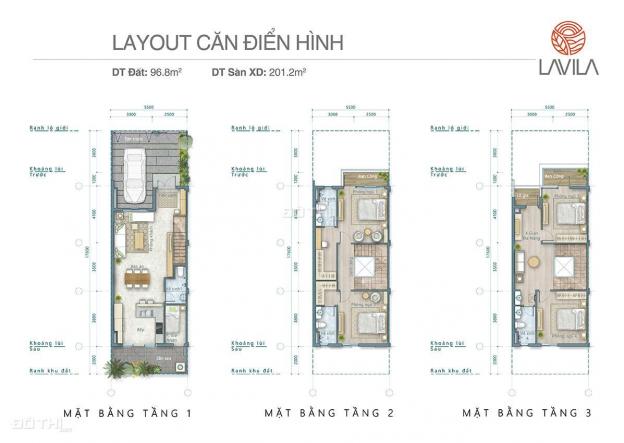 Bán gấp biệt thự Lavila 5,5x16m, 2 lầu, góc công viên 8.5 tỷ, hoàn thiện ngoài 13377708