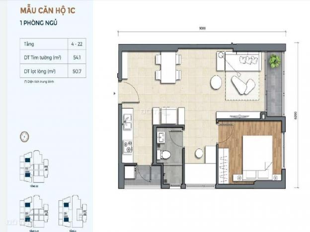 Chỉ cần 930 triệu sở hữu căn hộ Precia, nội thất hoàn thiện, TT 30% nhận nhà ngay 13379531