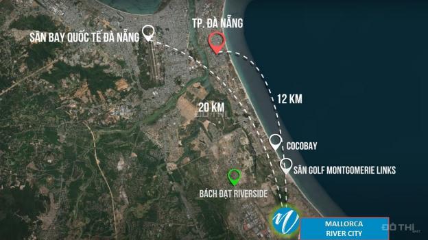 Bán đất nền dự án Mallorca River City, Điện Bàn, Quảng Nam, diện tích 150m2, giá 14.8 triệu/m2 13386727
