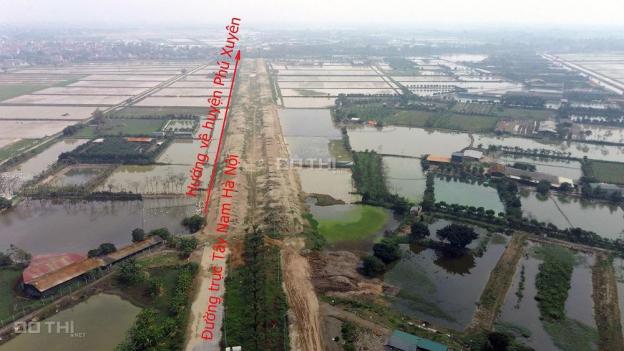 Đẹp, hiếm! Bán gấp mảnh đất cực đẹp tại Hoàng Long Phú Xuyên, ô tô tránh DT 120m2, chỉ 6,5tr/m2 13392963