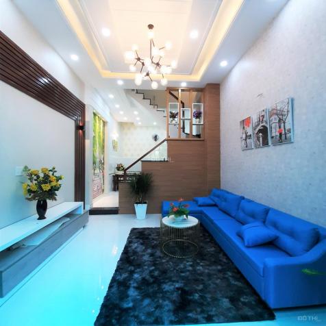 Nhà mới HXH giáp Quang Trung, G. Vấp, 4 tầng, 48m2(4x12m), tặng nội thất đẹp, 5.55 tỷ TL 13396484