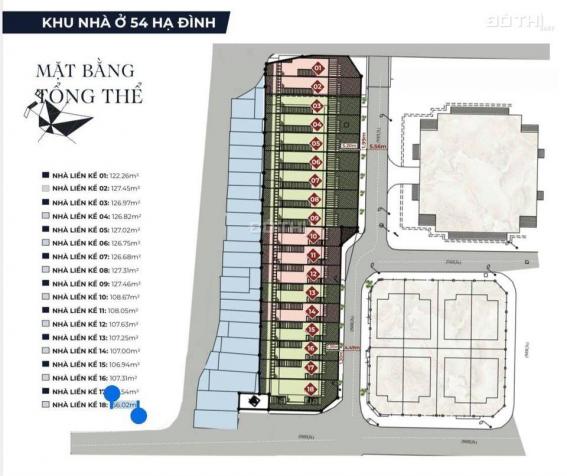 Cực sốc: Liền kề trung tâm Hà Nội 4 tầng 1 bán hầm 106 tr/m2, cách Ngã Tư Sở 1km. 0988468135 13294759