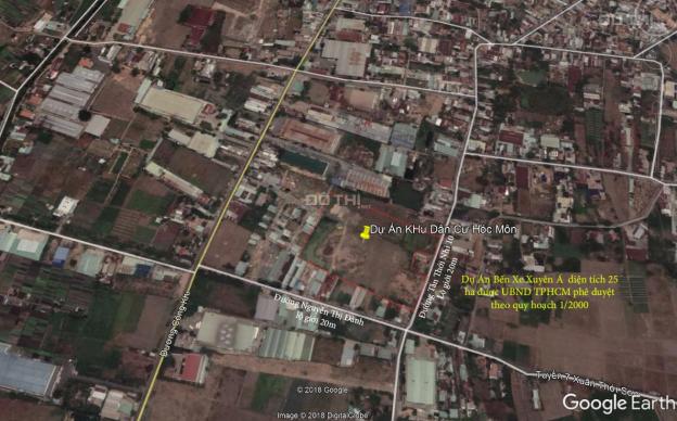 Bán đất nền dự án tại đường Nguyễn Thị Đành, Hóc Môn. DT: 89m2 - Giá 2,32 tỷ 13416899
