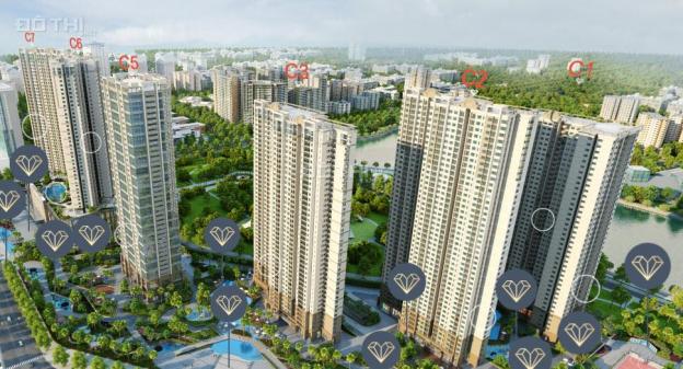 View trực diện hồ, CH studio vị trí đẹp Vinhomes D'Capitale, bay nhanh giá rẻ, nhà thật giá thật 13417696