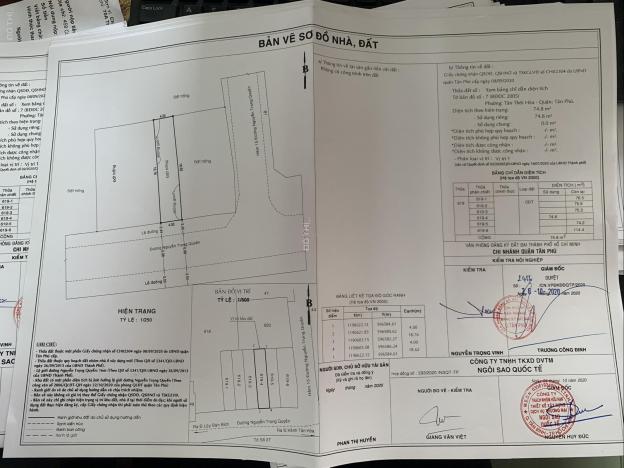 (Đất thổ cư 76tr/m2) đường Kênh Tân Hóa, Nguyễn Trọng Quyền, Quận Tân Phú 13428547