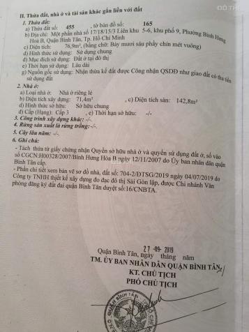 Cần bán nhà siêu đẹp 17/18/15/3 Liên Khu 5 - 6, Bình Hưng Hòa B, Q. Bình Tân, giá tốt 13433137