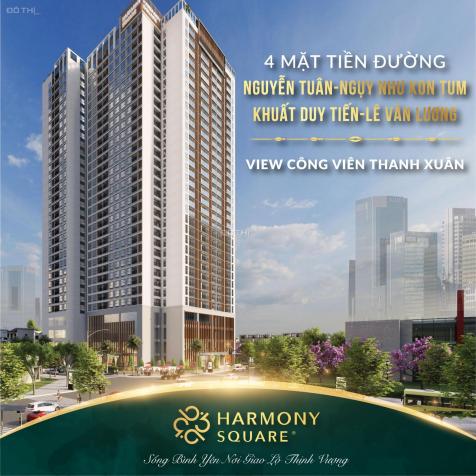 Mở bán dự án Harmony Square Thanh Xuân, căn 2PN full nội thất chỉ 2,8 tỷ. Ngân hàng hỗ trợ LS 0% 13434619