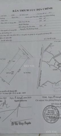 Bán đất tại phường Định Hòa, Thủ Dầu Một, Bình Dương diện tích 494m2, giá 2.85 tỷ 13439752