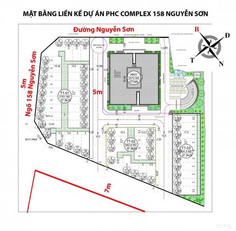 Bán liền kề góc 75m2, giá 23 tỷ tại dự án PHC Complex 158 Nguyễn Sơn, Long Biên, Hà Nội 13446927