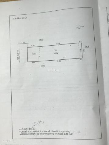 Chính chủ cần bán gấp nhà 1 trệt 2 lầu DT 80,84m2, Q.Tân Bình, LH 0904651981 13453404