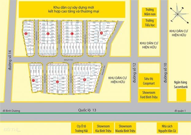 Bán gấp đất Thủ Đức, KDC Hưng Phú đường 12 Hiệp Bình Chánh, 68m2 xây tự do 13454868