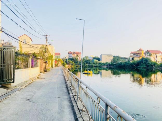 Bán 55m2 đất đấu giá Đông Dư, Gia Lâm, đường ô tô tải ngay gần cầu Thanh Trì, view hồ cực đẹp 13455189