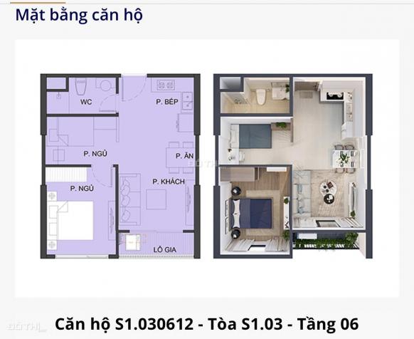 Chính chủ cần cho thuê căn hộ 1PN + 1 tại Vinhomes Ocean Park 13473784