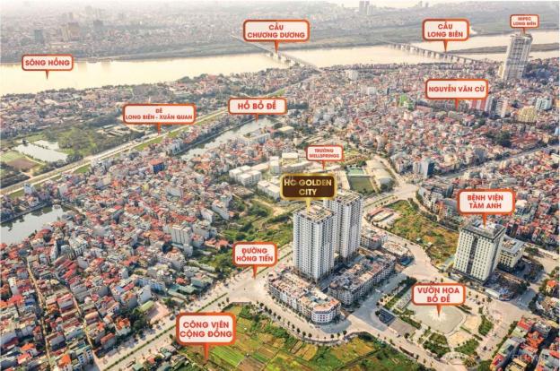 Còn duy nhất căn 2PN (71.4m2) ban công Đông Nam tầng ngoại giao dự án HC Golden City. CK 162 triệu 13474412