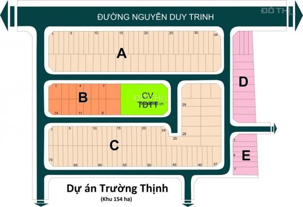 Dự án Trường Thịnh 154ha, khu mặt tiền Nguyễn Duy Trinh 100m2, giá 44 tr/m2 13476833