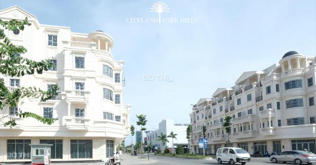 Chuyển nhượng nhà phố Cityland mặt tiền công viên Hòa Bình 2ha 13484103