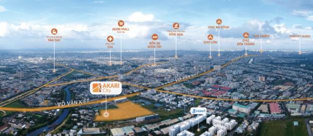 Cần tiền nên tôi bán căn Akari City 56m2 2PN hướng Nam - TT 869tr sang tên, quý III bàn giao 13485889