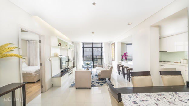 Cho thuê căn hộ City Garden rộng 160m2 nằm ở tầng cao thiết kế gồm 3 phòng ngủ và 2 phòng tắm 13488701