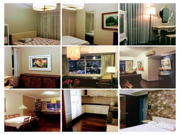 Cho thuê căn hộ SaiGon Pearl, tầng trung, diện tích 142m2, kết cấu bao gồm 3 phòng ngủ và 2 WC 13491369