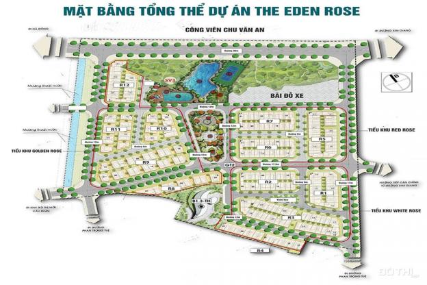 Bán biệt thự R12 - 1 Eden Rose Vườn Hồng. Căn góc hướng đường Kim Giang, 3 mặt tiền 13495722
