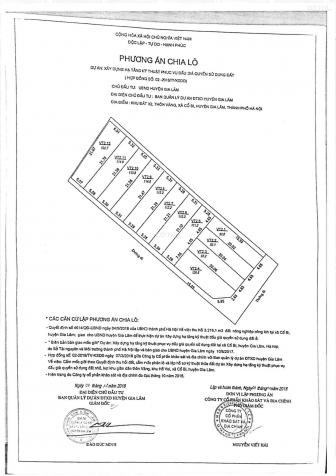 Thanh khoản nhanh đất đấu giá X2 thôn Vàng Cổ Bi, Gia Lâm, diện tích 90 - 112m2, đường rộng 7m 13499357