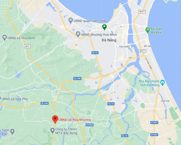 Bán đất tại đường 14B, Xã Hòa Khương, Hòa Vang, Đà Nẵng diện tích 140.6m2 giá 590 triệu 13505038