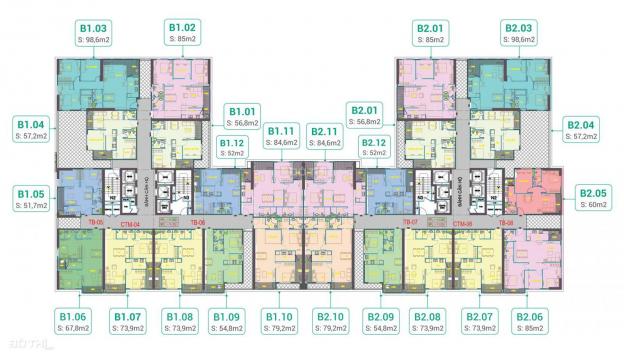 Ra hàng tòa B2 đẹp nhất dự án Phương Đông Green Park - Chỉ từ 1.3 tỷ/ căn 02 ngủ 13508333