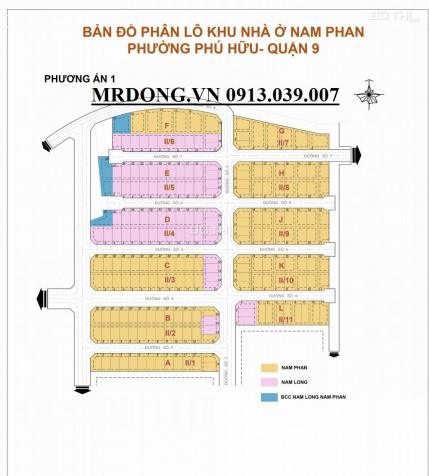 Bán 162m2 đất KDC Nam Phan Nam Long Phú Hữu giá 51tr/m2 rẻ đón tết 2021 13516121