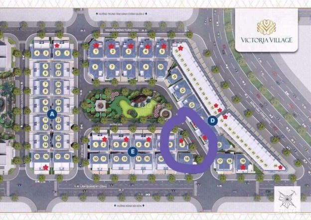 Giá rẻ nhất thị trường 23,9 tỷ biệt thự căn góc 2 mặt tiền Victoria Village - Novaland Quận 2 13520739