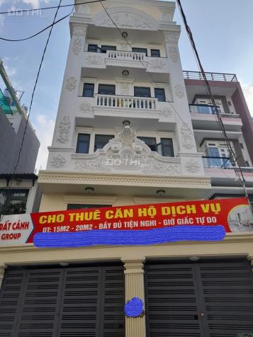Bán nhà HXH Chu Văn An 118m2 ngang 7,5m giá 18 tỷ, 6L thang máy, 25 phòng cho thuê thu nhập khủng 13522430