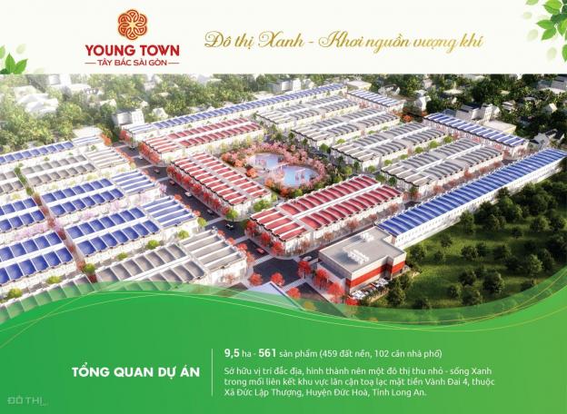 Hot! Mở bán dự án khu đô thị thương mại Young Town Tây Bắc Sài Gòn chỉ 696tr giá 100% 13524745