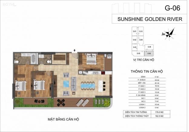 Sunshine Golden River Ciputra căn hộ sân vườn đẳng cấp nhất Hồ Tây, diện tích 6.9 tỷ/126 m2 - 216m2 13530353